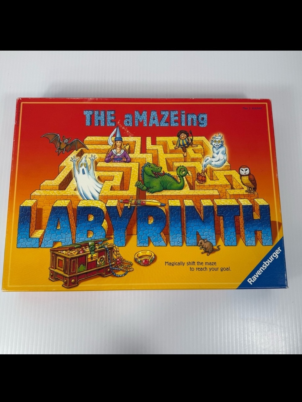 Ravensburger The aMAZEing Labyrinth Board Game Vintage 2002 Complete EUC